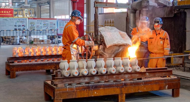 Lost wax precision casting